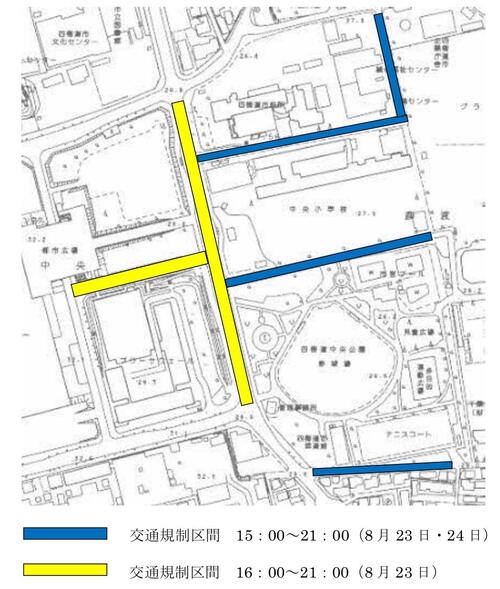 R7交通規制図