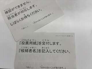 コミュニケーションカード